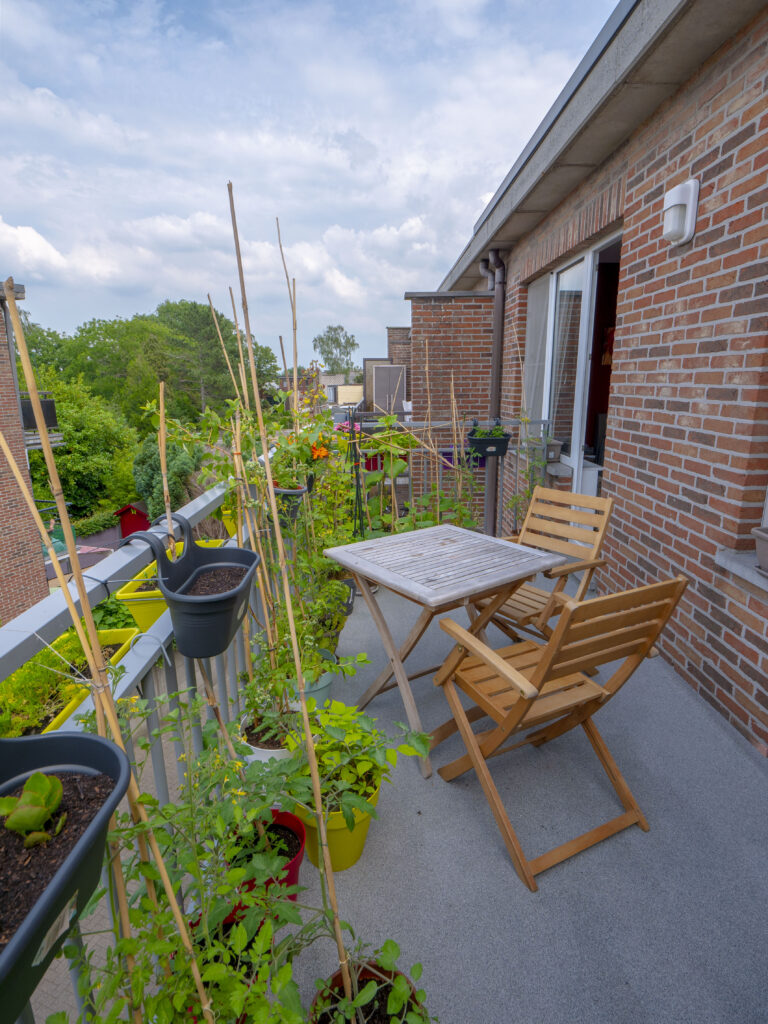 Gezellig terras appartement